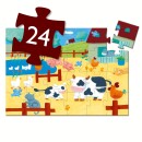 Puzzle: Kuh & Farm - 24 Stk.