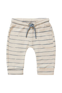 Boys Pants Benjamin Regular Fit Stripe Whitecap Gray