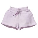 Musselin-Shorts Blass Violett