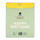 Girlande Happy Birthday Punkte pastell (Design 2022, passend zu Cake Toppers "Numbers"