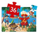 Puzzle: Pirat - 36 Teile
