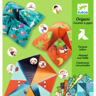 Origami: Himmel und Hölle Tiere